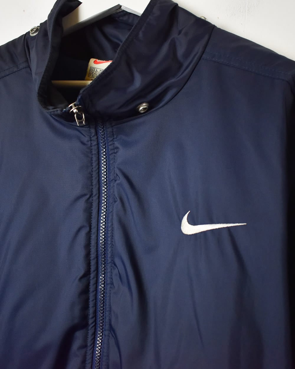 Navy Nike Quilted Jacket - X-Large