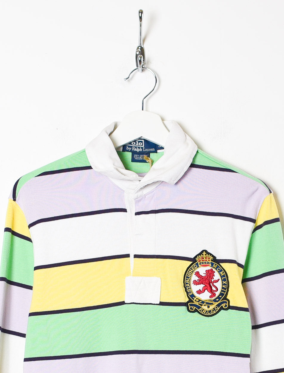 Pink Polo Ralph Lauren PRLCC Rugby Shirt - Small