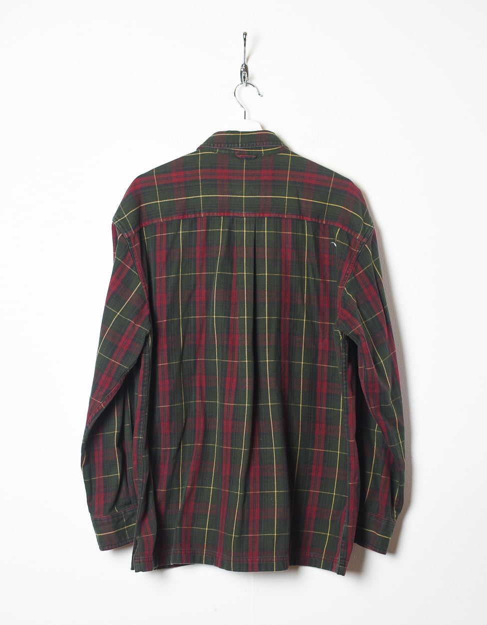 Green Timberland Flannel Shirt - Medium