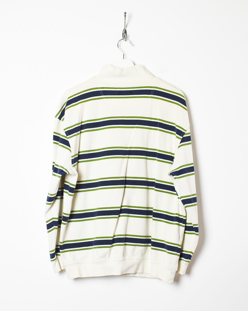 Neutral Fred Perry 1/4 Sweatshirt - Small