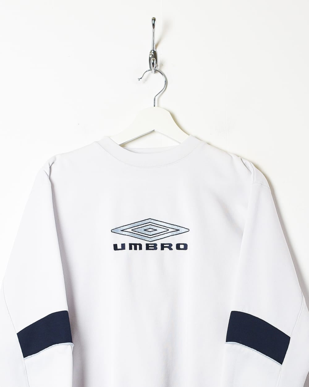 White Umbro Sweatshirt - X-Small