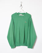 Green Chemise Lacoste Sweatshirt - X-Large