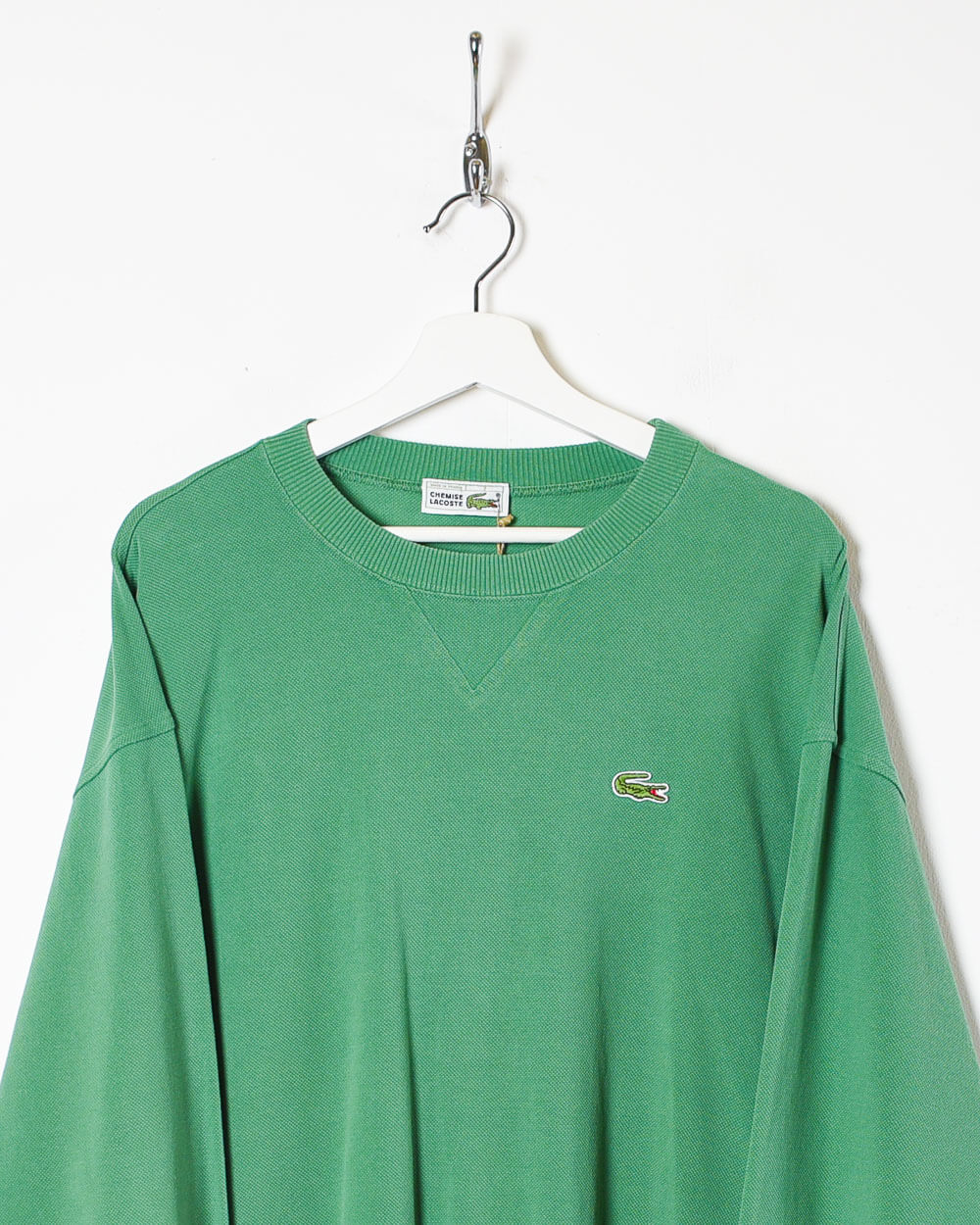 Green Chemise Lacoste Sweatshirt - X-Large