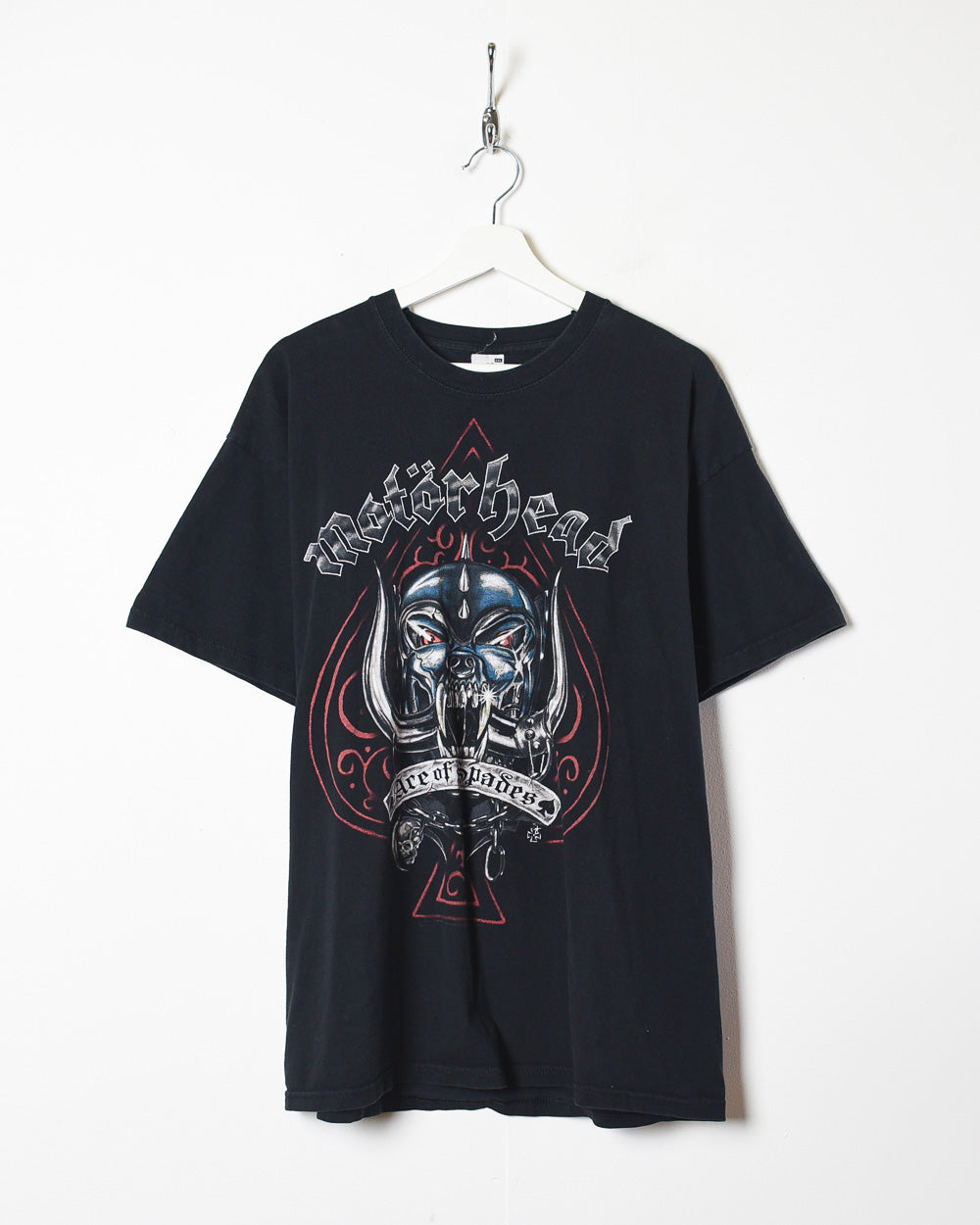 Black Moterhead Ace of Spades Graphic T-Shirt - XX-Large