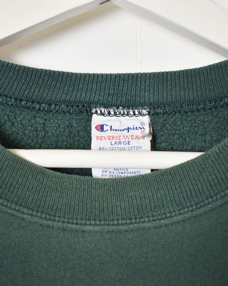 Vintage 80s Green Bay Packers Champion Sweatshirt L Reverse Weave