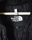 Black The North Face Hooded Nuptse 700 Down Puffer Jacket - Medium Women's