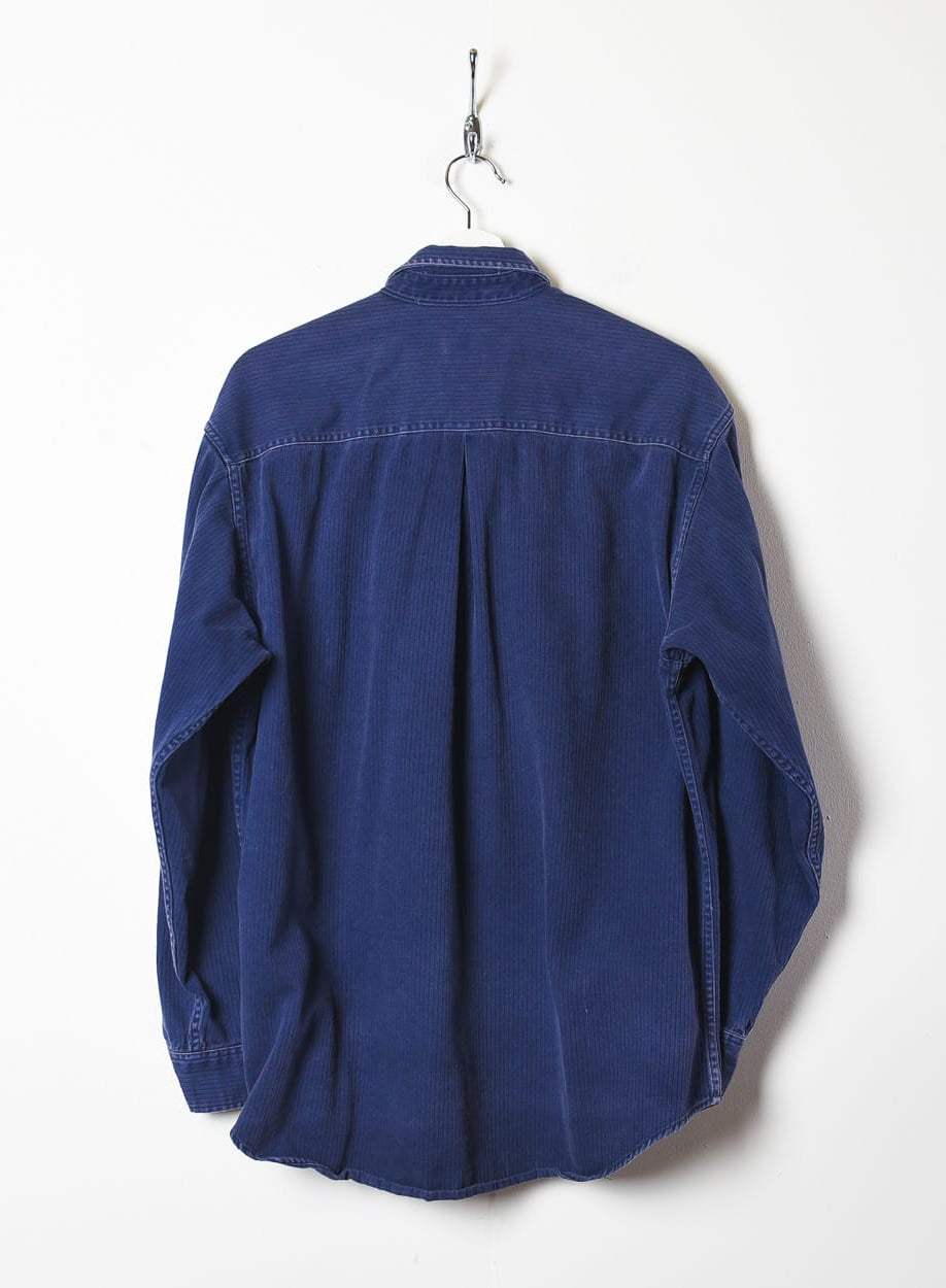 Navy Calvin Klein Textured Shirt - Large