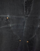 Black Carhartt Double Knee Carpenter Jeans - W36 L31