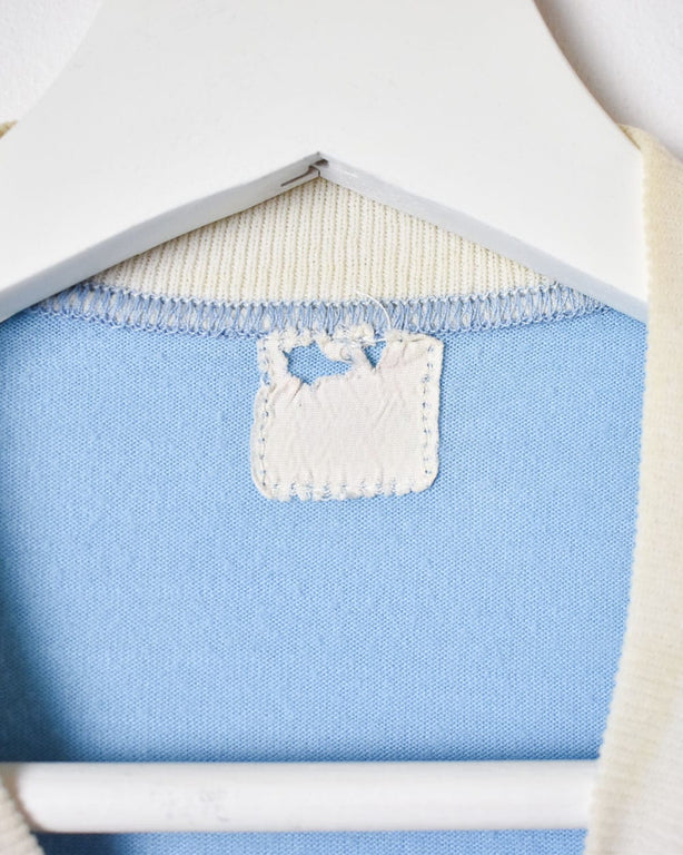 Blue Elvis The King Of Rock And Roll 70s Single Stitch T-Shirt - Medium