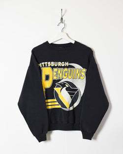 Vintage Pittsburgh Penguins Sweatshirt Size Large 1990s 