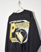 Black Hanes Pittsburgh Penguins Sweatshirt - Small