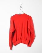 Red Nike 70s 1/4 Zip Sweatshirt - Small