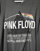 Grey Pink Floyd Dark Side Of The Moon Graphic T-Shirt - X-Large