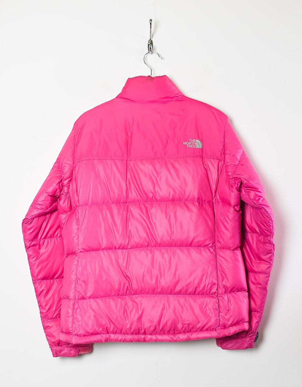 Pink The North Face Nuptse 700 Down Puffer Jacket - Large Women's