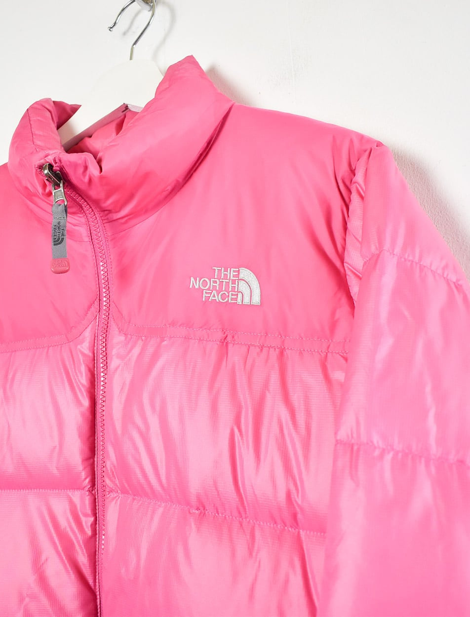 Pink The North Face Nuptse 700 Down Puffer Jacket - Large Women's