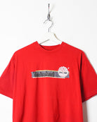 Red Timberland T-Shirt - X-Large