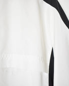 White Adidas Powerbar Jacket - X-Large
