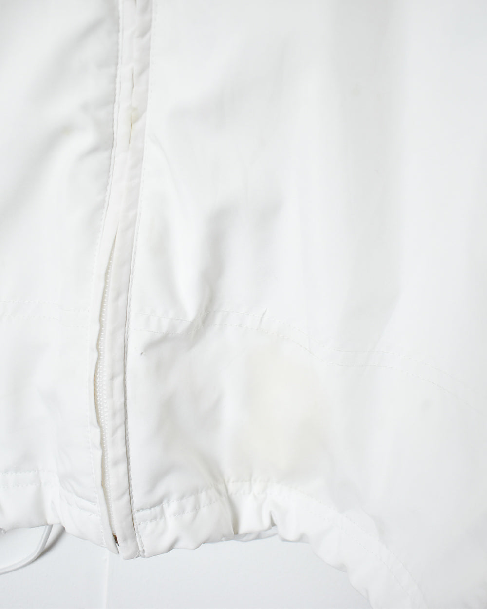 White Adidas Powerbar Jacket - X-Large