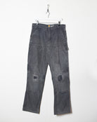 Grey Carhartt Double Knee Carpenter Jeans - W34 L33