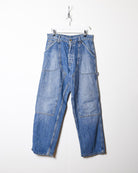 Blue Carhartt Double Knee Carpenter Jeans - W32 L31