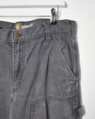 Grey Carhartt Double Knee Carpenter Jeans - W34 L33