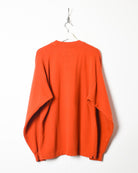 Orange Nike Sweatshirt - Large
