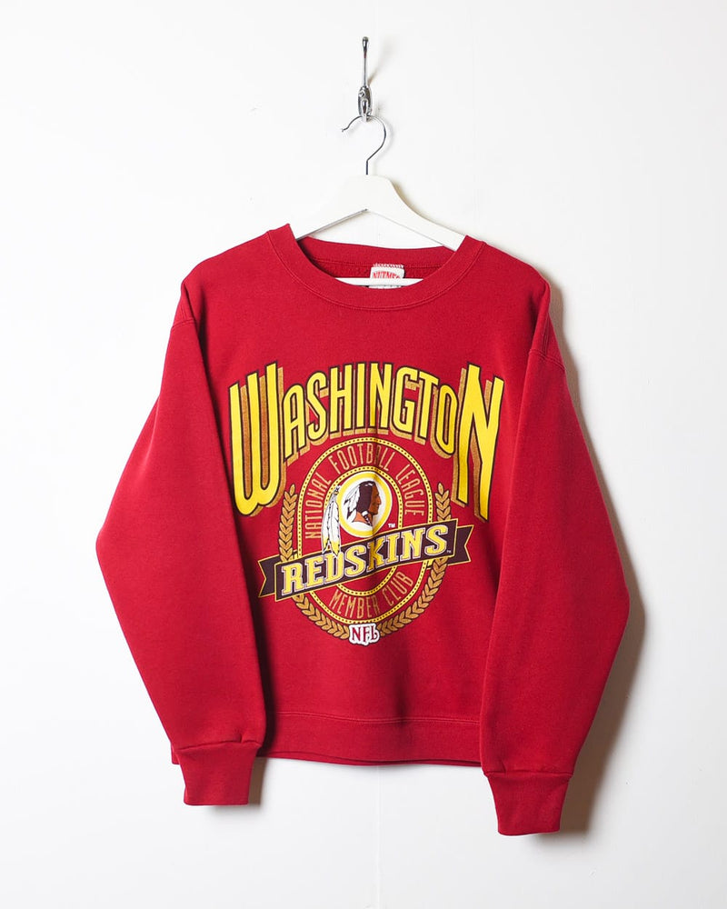 Vintage 90s Red Nutmeg Washington Redskins Sweatshirt - Small Cotton– Domno  Vintage