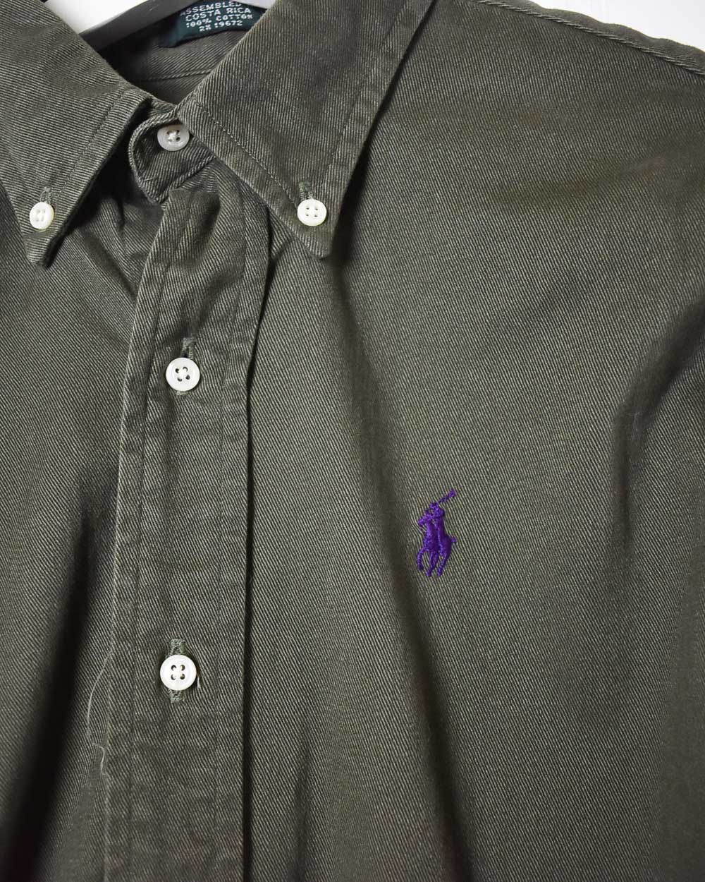 Khaki Polo Ralph Lauren Shirt - Medium