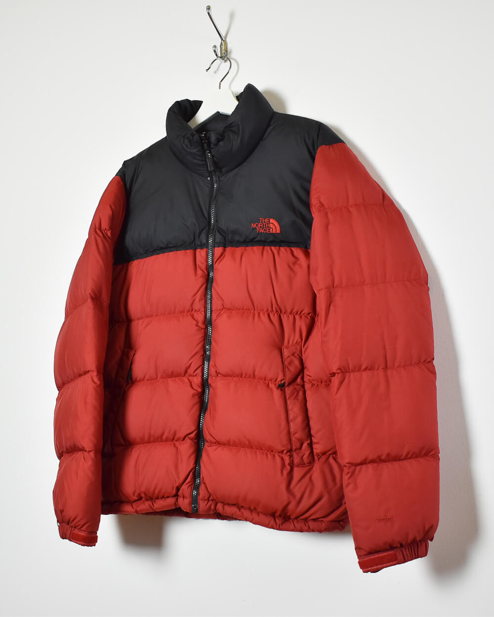 Red The North Face Puffer Jacket - Medium