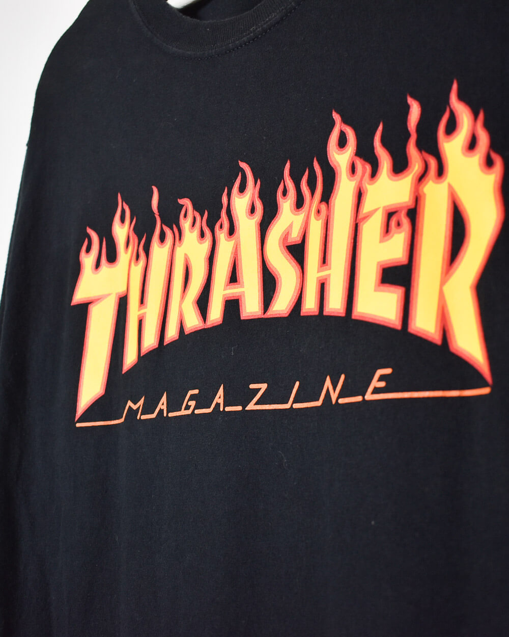 Black Thrasher Magazine San Francisco Long Sleeved T-Shirt - Medium