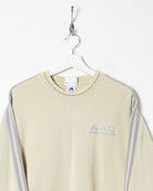 Neutral Adidas Athletic Club Sweatshirt - Medium