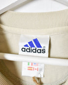 Neutral Adidas Athletic Club Sweatshirt - Medium