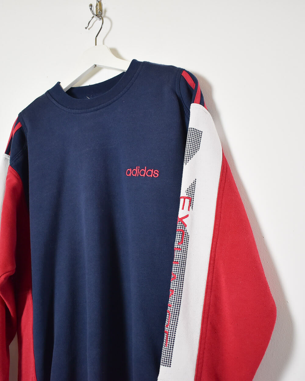Navy Adidas Sport Exchange Sweatshirt - Medium