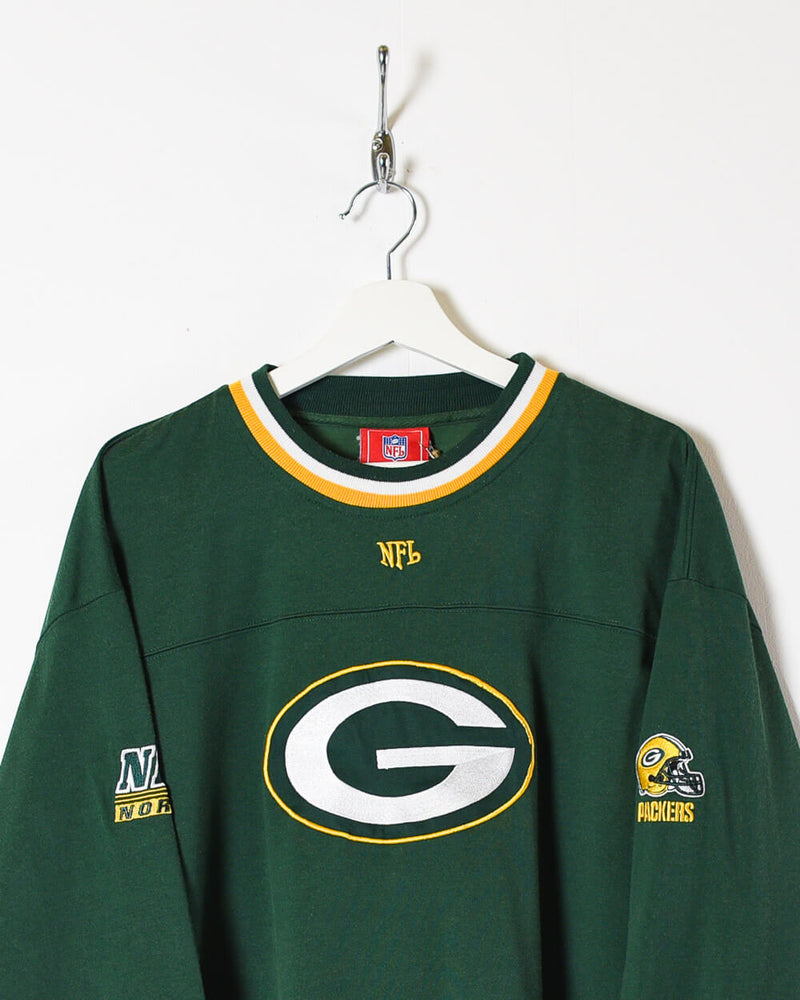 Vintage 00s Cotton Mix Green NFL Green Bay Packers Sweatshirt - X-Large–  Domno Vintage