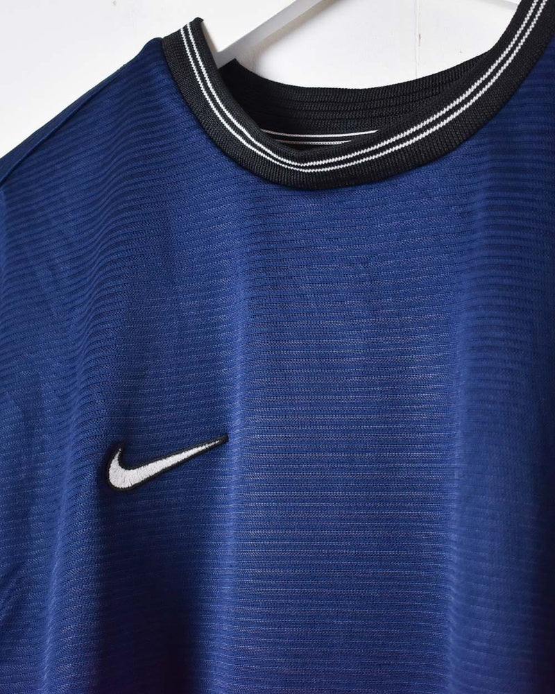 Navy Nike Team T-Shirt - Large