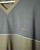 Grey Nike Total 90 T-Shirt - XX-Large