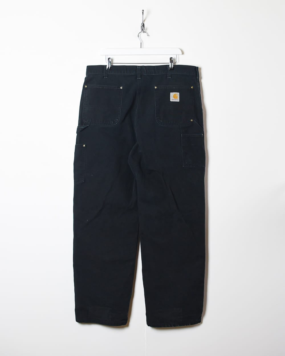 Black Carhartt Double Knee Carpenter Jeans - W38