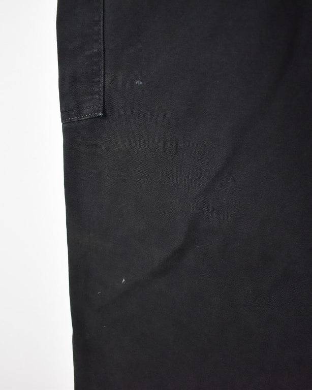 Black Carhartt Double Knee Carpenter Jeans - W38