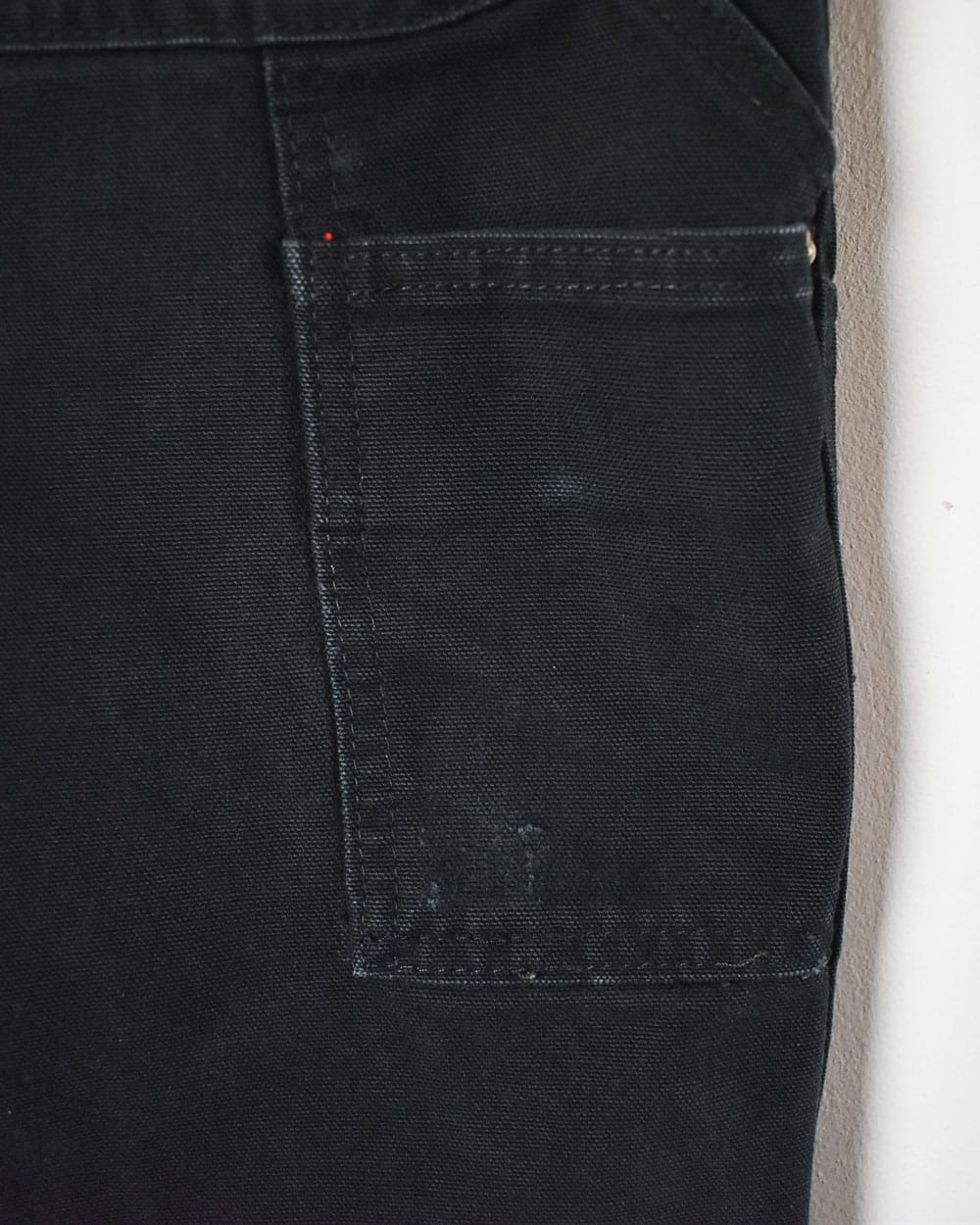 Black Carhartt Double Knee Carpenter Jeans - W38