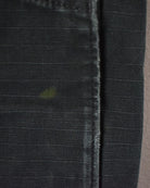 Black Carhartt Double Knee Carpenter Jeans - W42 L30