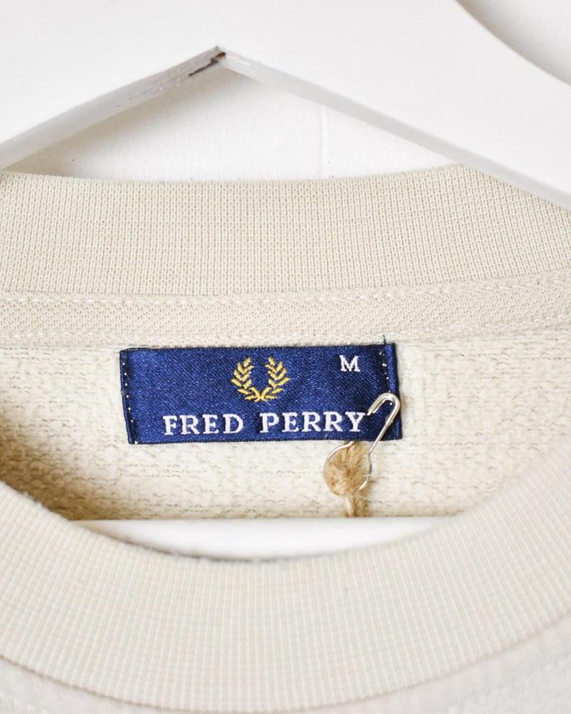 Neutral Fred Perry Sportswear Sweatshirt - Large