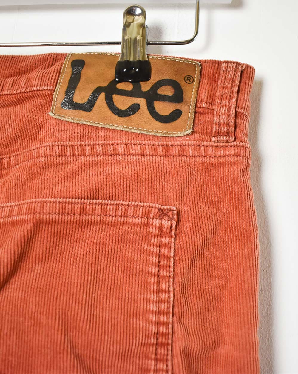 Orange Lee Cordoroy Jeans - W36 L32