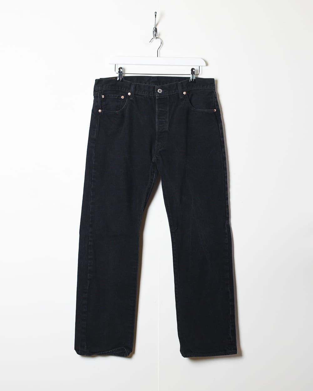 Black Levi's 501 Jeans - W35 L30
