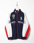 Navy Polo Ralph Lauren United States Racing Team 2011 Zip-Through Sweatshirt - Large