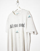 Stone Adidas Equipment All You Need T-Shirt - Large