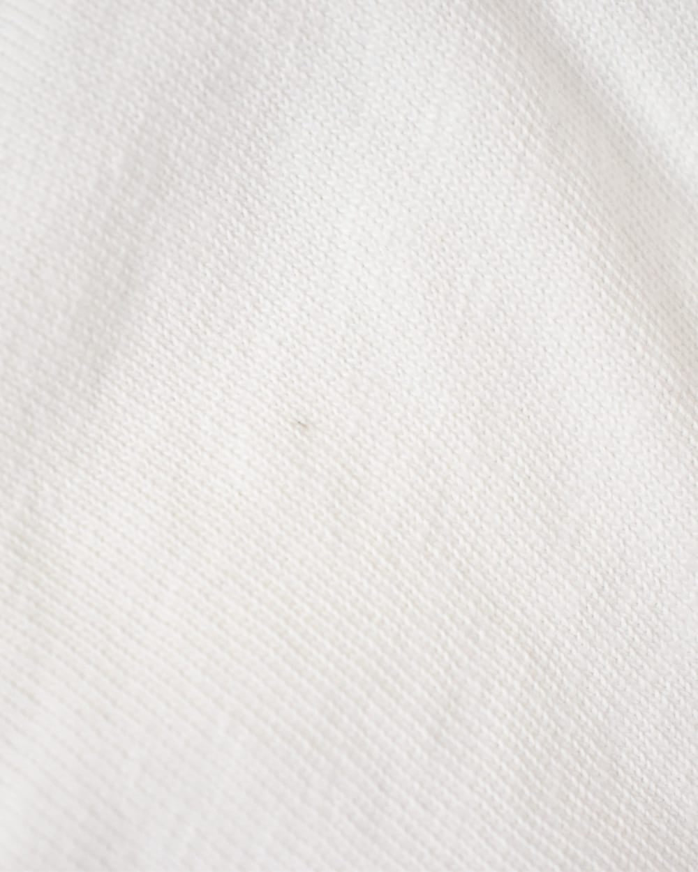 White Polo Ralph Lauren Rugby Shirt - Medium