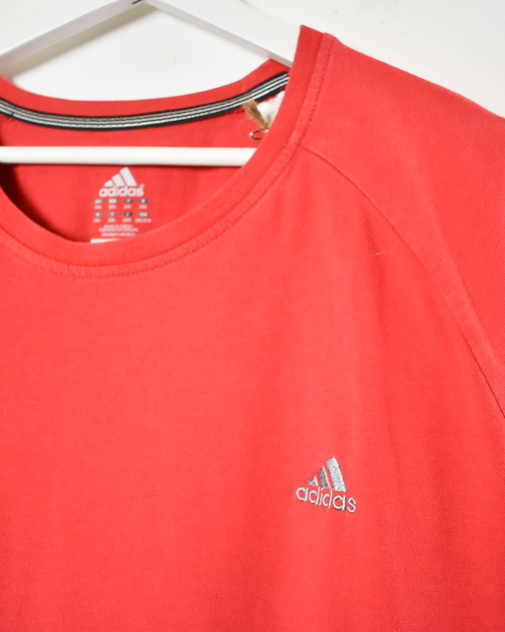 Red Adidas T-Shirt - XX-Large
