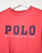 Red Polo Ralph Lauren T-Shirt - X-Small Women's