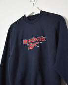 Navy Reebok Sweatshirt - X-Small