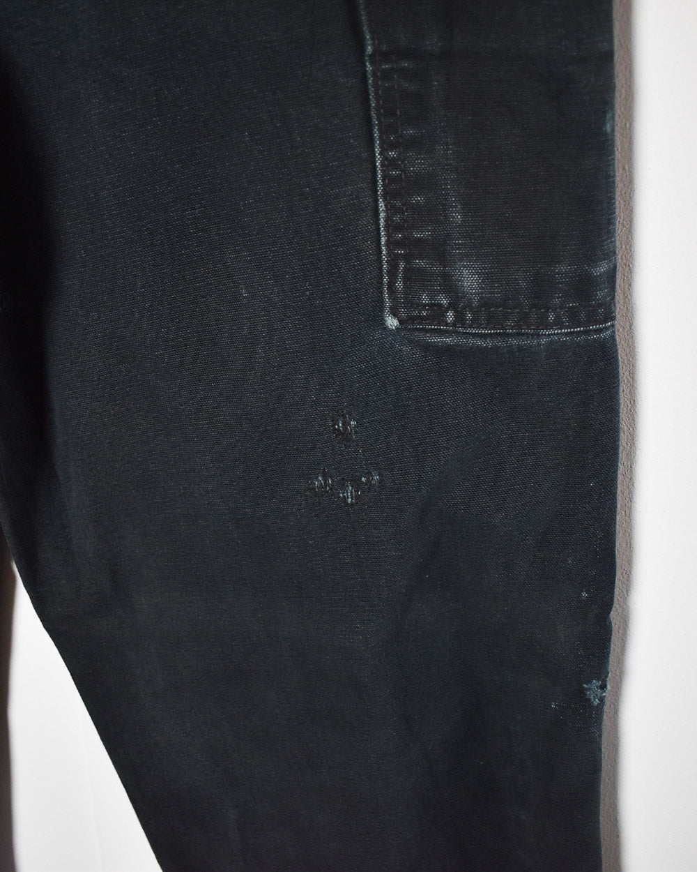 Black Carhartt Double Knee Carpenter Jeans - W34 L32